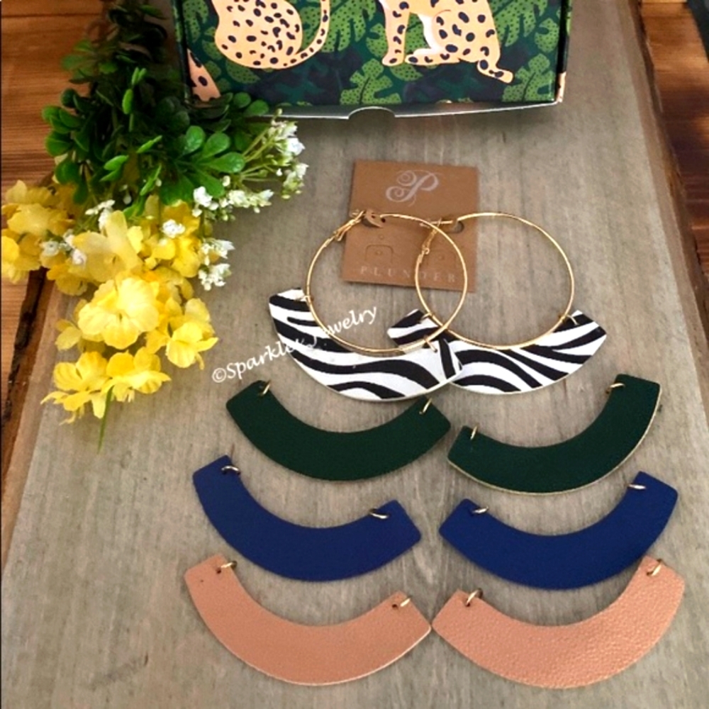 Tori Earrings Set: Interchangeable 5 in 1